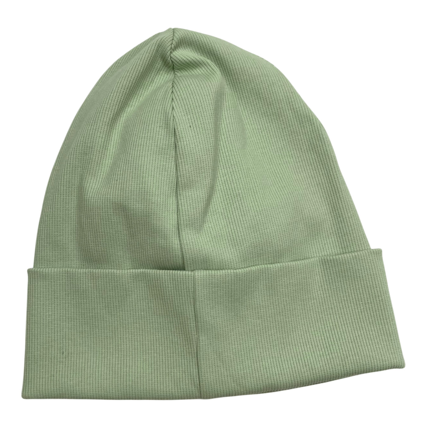 Metsola rib beanie, tea green | adult onesize
