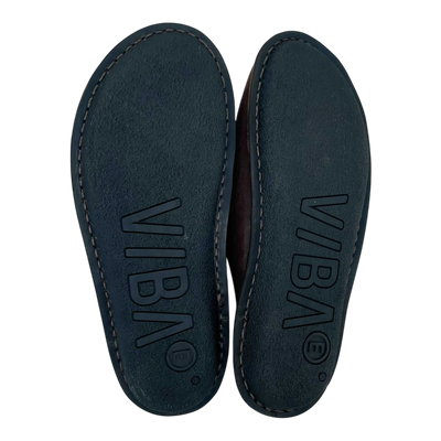 VIBAe Roma leather slippers, cocoa brown | 43
