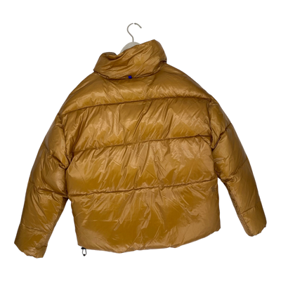 Embassy of Bricks and Logs millery puffer jacket, caramel | unisex S