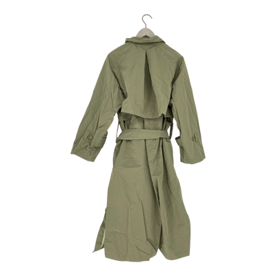 Embassy of Bricks and Logs casablanca trench coat, tea green | woman S