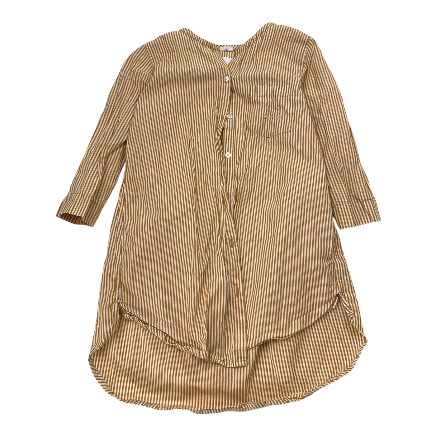 Liewood woven button dress, stripes | 3y