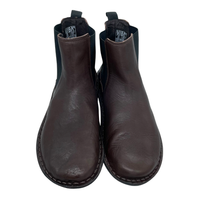 Vibe Helsinki Lederstiefel, Kakao Brown | 43