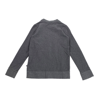 Kaiko logo sweatshirt, grey | 134/140cm