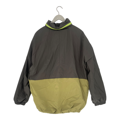 Embassy of Bricks and Logs dhola rain jacket, olive/green | unisex L