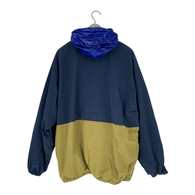 Embassy of Bricks and Logs dhola rain jacket, navy blue | woman L