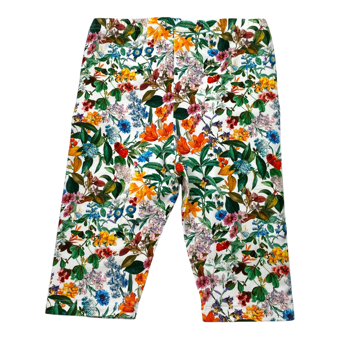 Metsola biker shorts, flower | 134/140cm
