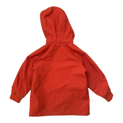 Mini Rodini pico jacket, brick red | 92/98cm