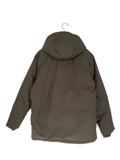 Embassy of Bricks and Logs haddock parka jacket, dark green | unisex L
