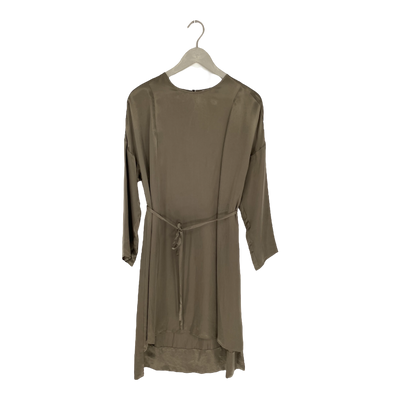 Studio Heijne day silk dress, grey | woman S