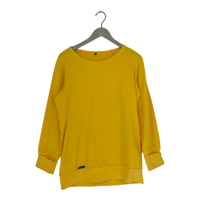 Ommellinen basic sweatshirt, canary | woman XL