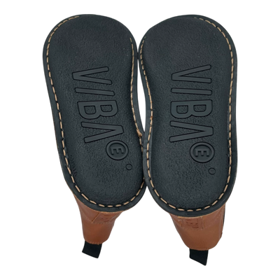 VIBAe Helsinki leather boots, cognac brown | 36