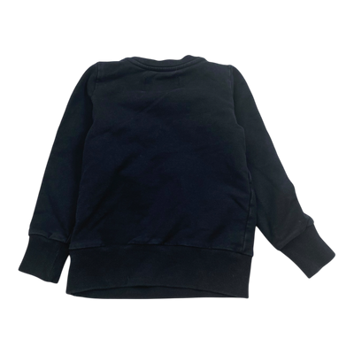 Gugguu logo sweatshirt, black | 98cm