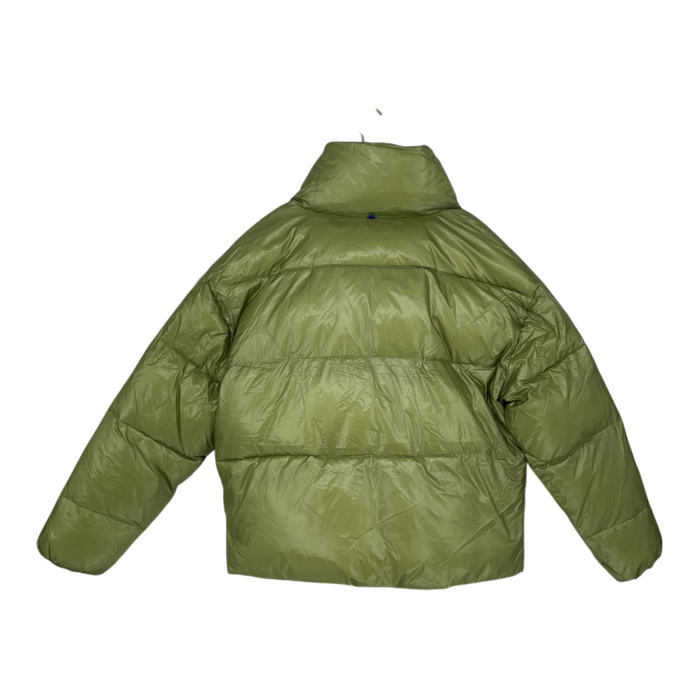 Embassy of Bricks and Logs millery puffer jacket, shiny green | unisex S