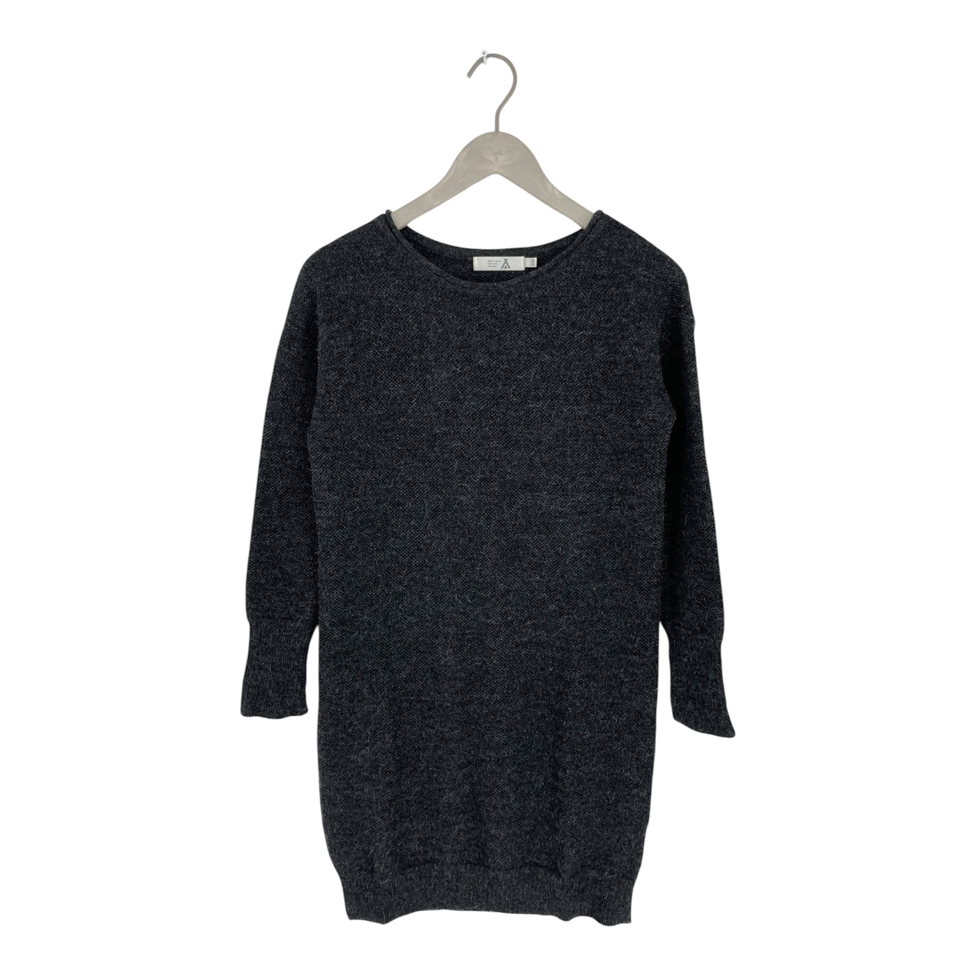 Alpa knit dress, grey | woman XS