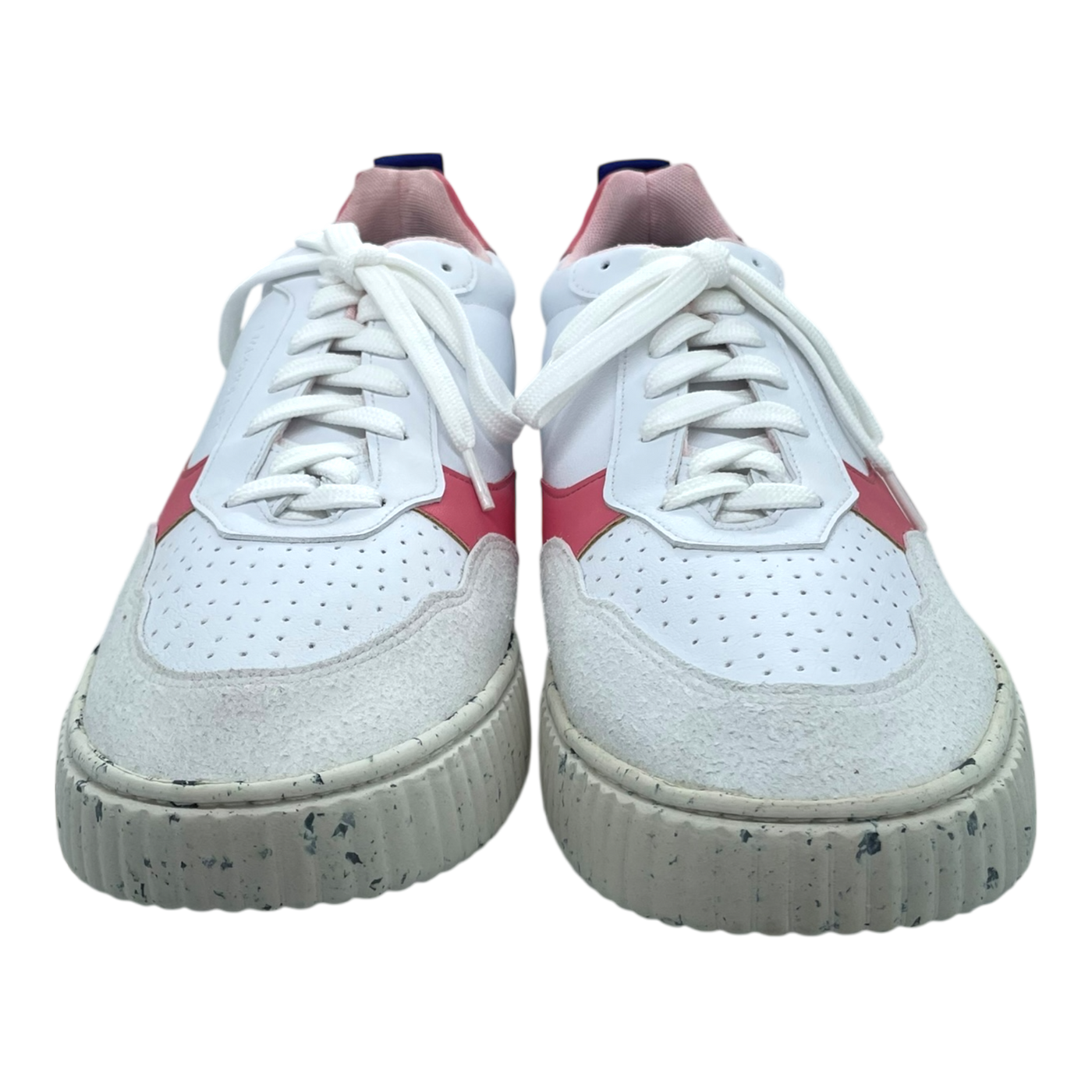 Embassy of Bricks and Logs brighton sneakers, white/pink | 43