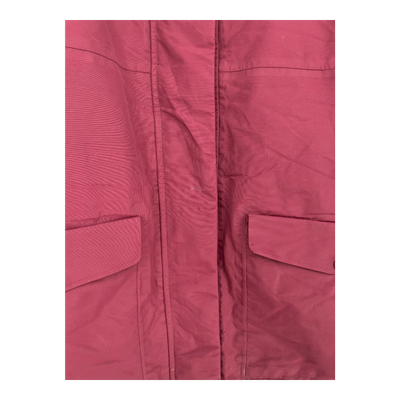 Didriksons parka, burgundy | woman 40