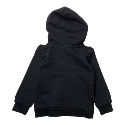 Gugguu basic hoodie, black | 104cm