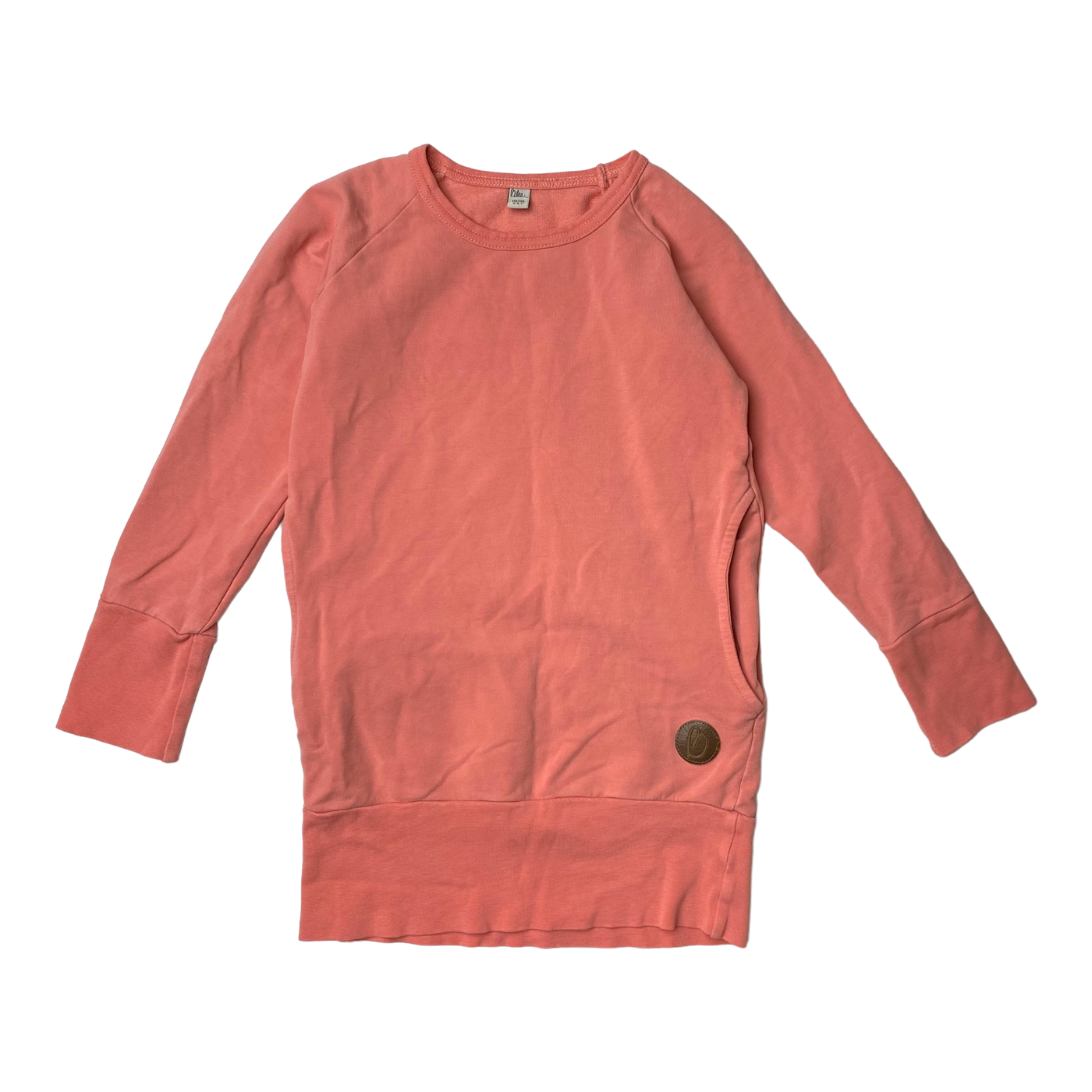 Blaa sweatshirt, coral pink | 110/116cm