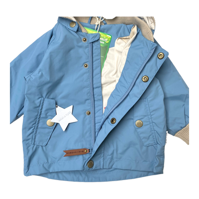 Mini A Ture wally midseason jacket, windward blue | 74cm