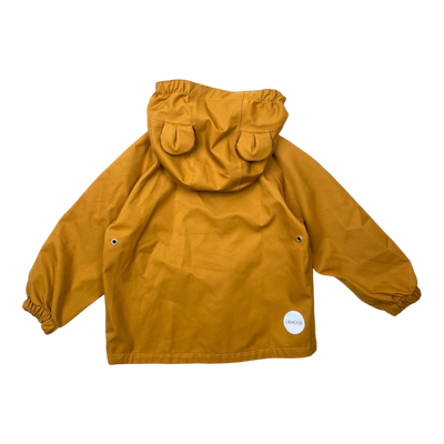 Liewood manu softshell jacket, mustard yellow | 80cm