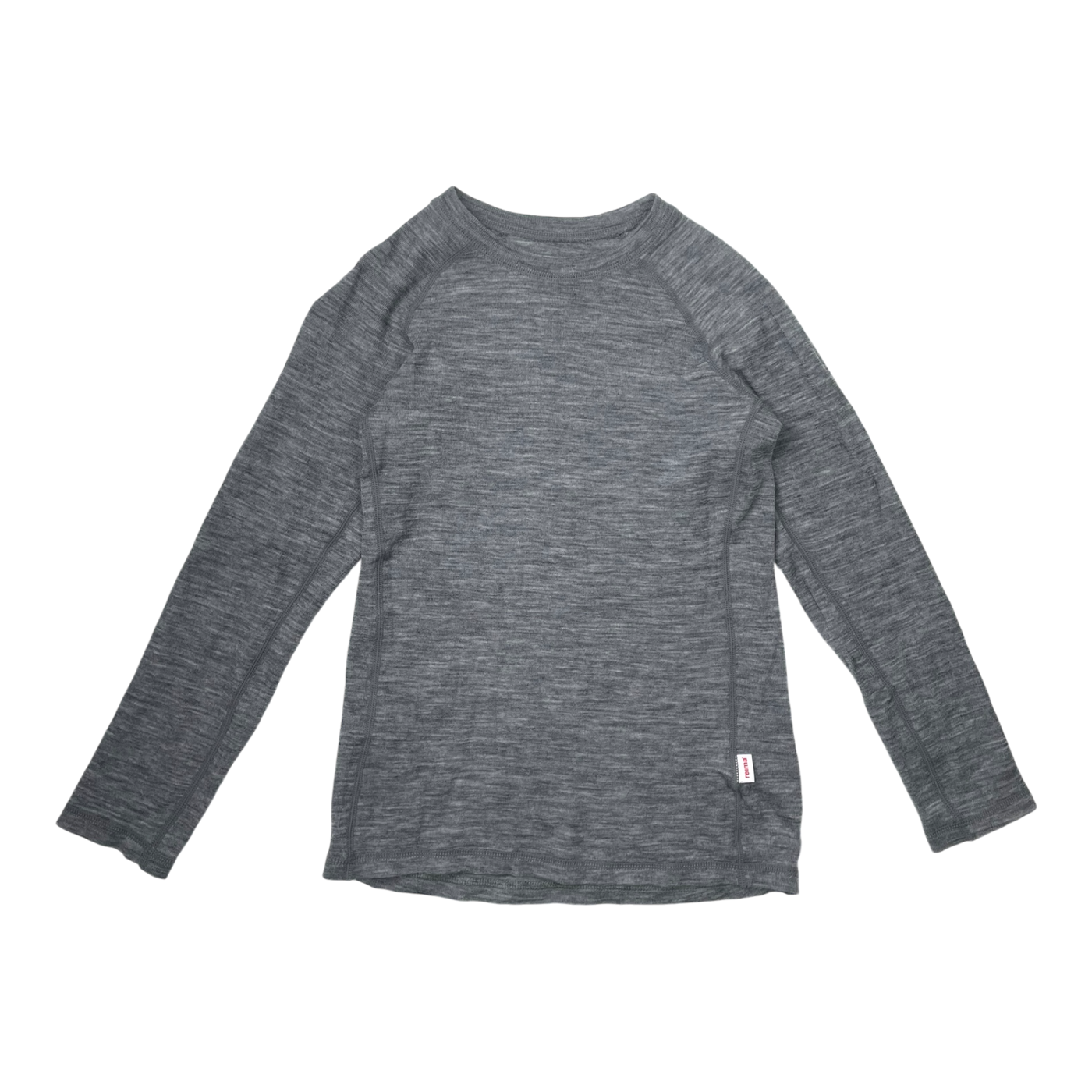 Reima kinsei wool base layer set, grey | 130cm