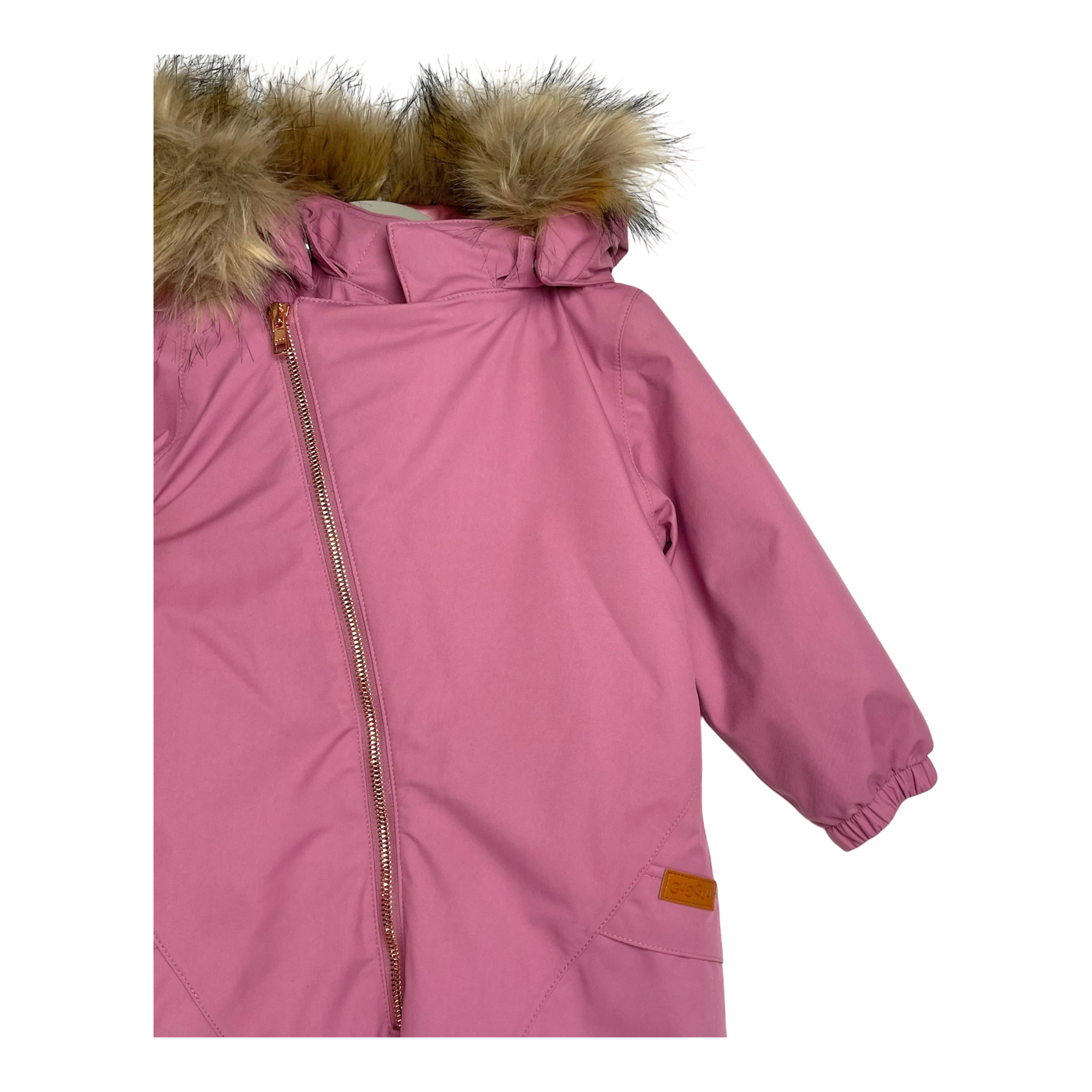 Gugguu C'moon winter overall, salmon pink | 80cm