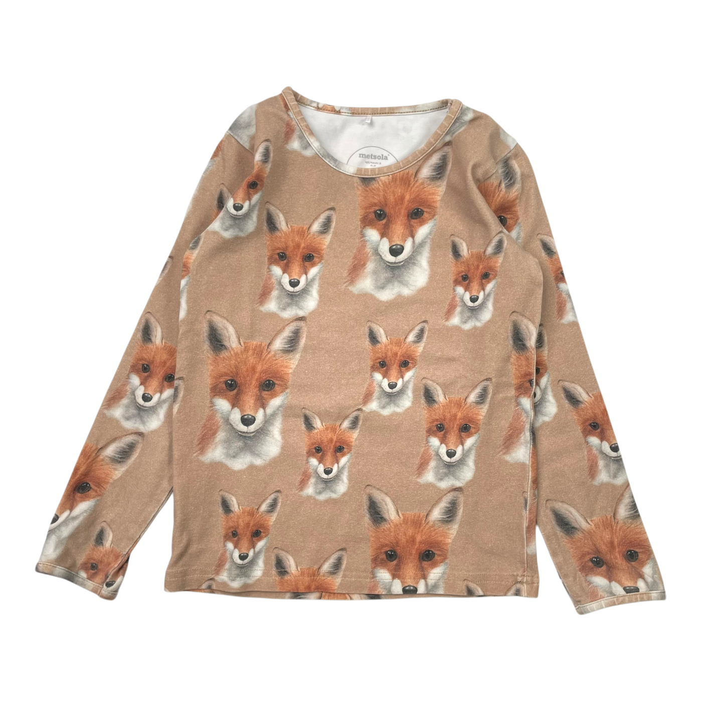 Metsola shirt, fox | 104cm