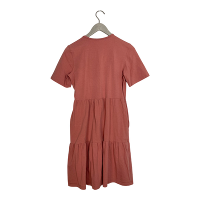 Versonpuoti t-shirt dress, salmon pink | woman XS