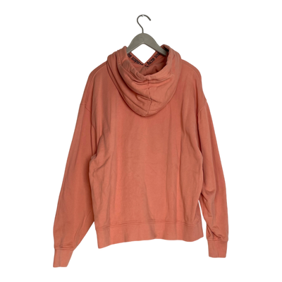 Acne Studios yala as rib hoodie, salmon | woman XXS