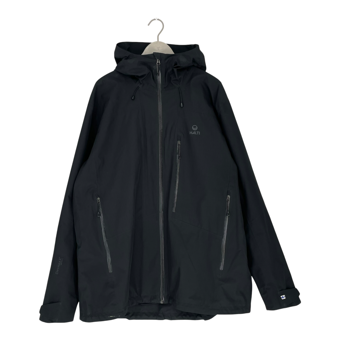 Halti shell jacket, black | man XXXL