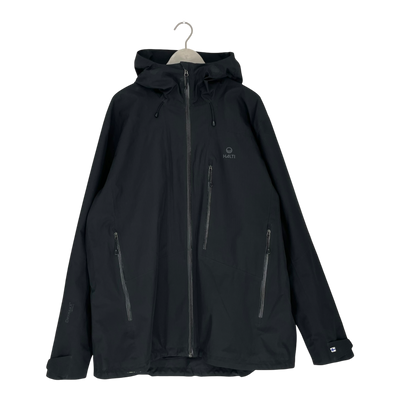 Halti shell jacket, black | man XXXL