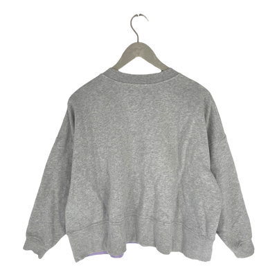 R/H mickey sweatshirt, grey and lilac | woman XS