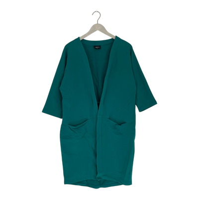 Aarre sweat jacket, teal | woman XS