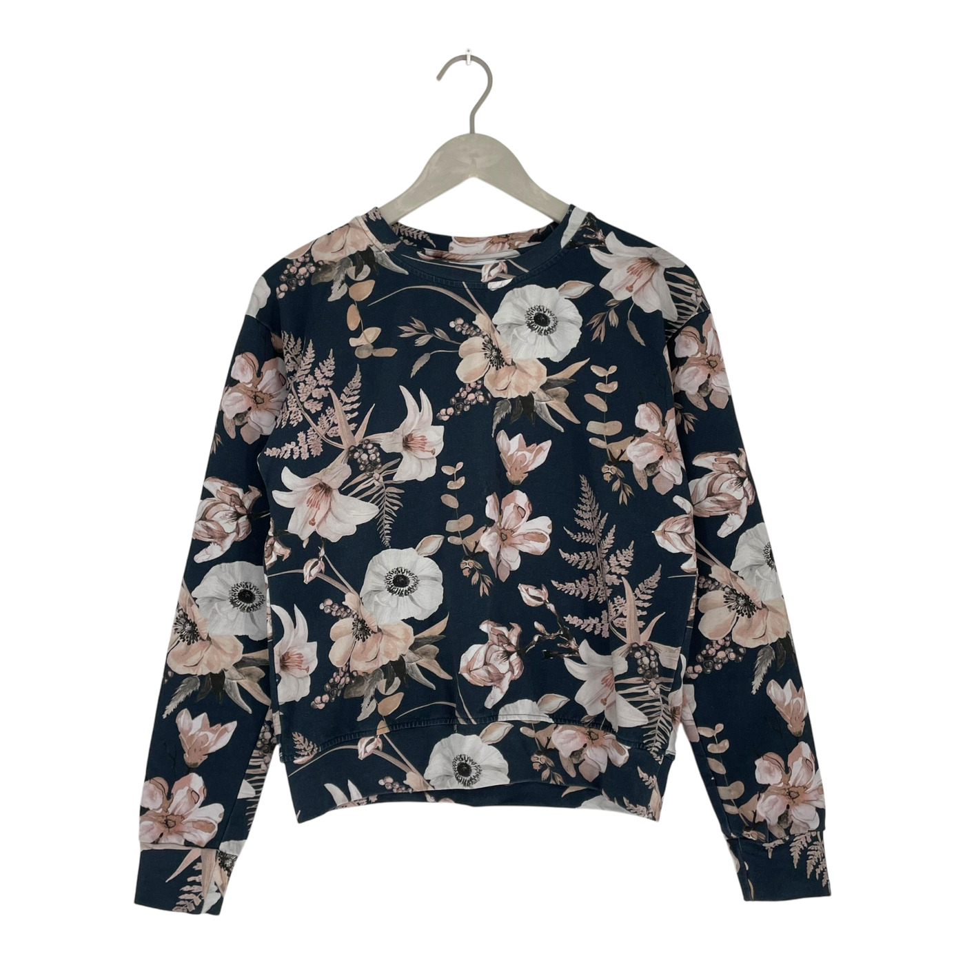 Nakoa sweat shirt, flowers | woman S