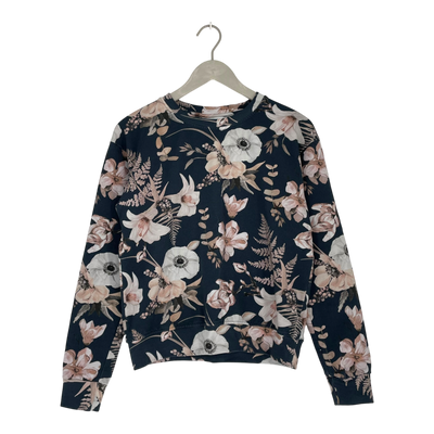 Nakoa sweat shirt, flowers | woman S