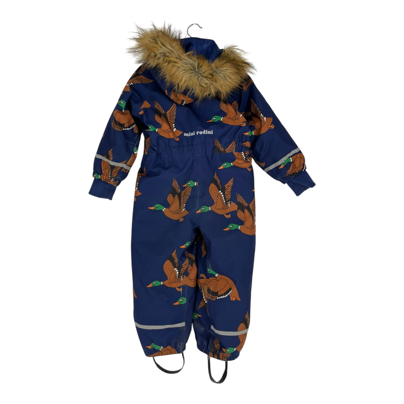 Mini Rodini kebnekaise winter overall, birds | 92cm