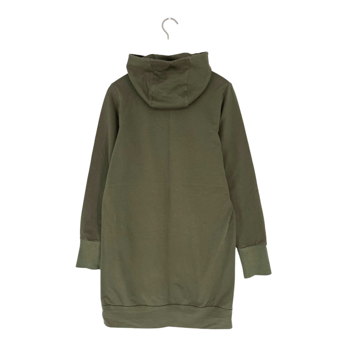 Ommellinen hoodie tunic, green | woman M