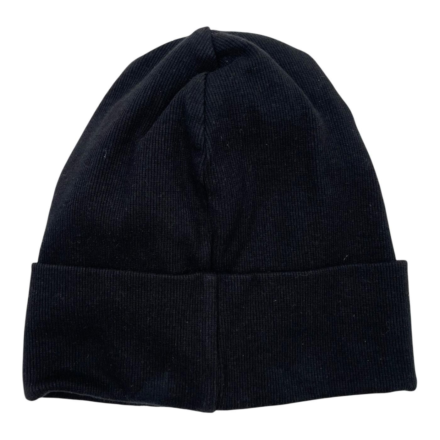 Metsola tricot rib beanie, black |  7-8y