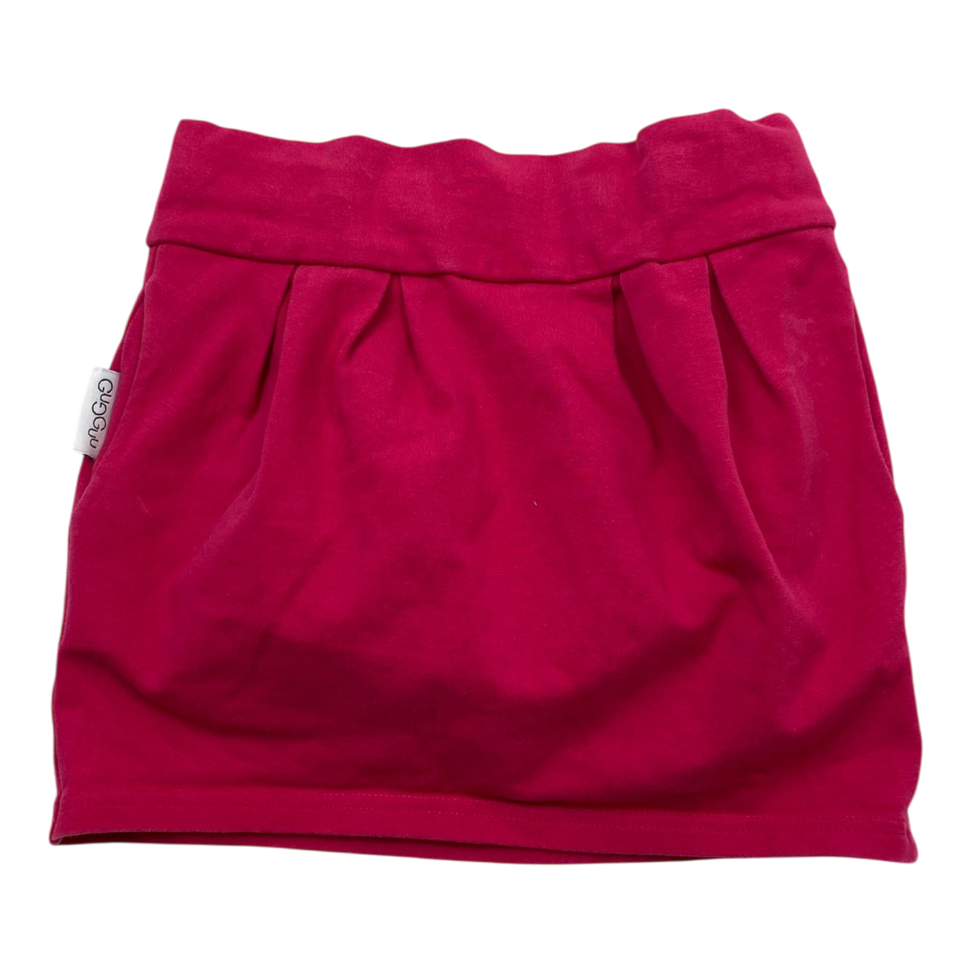 Gugguu tricot skirt, deep pink | 98cm