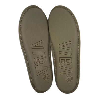 VIBAe Roma leather slippers, fawn tan | 48