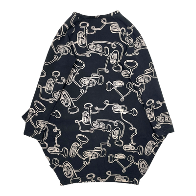 Papu kanto dress, trumpets | 110/116cm