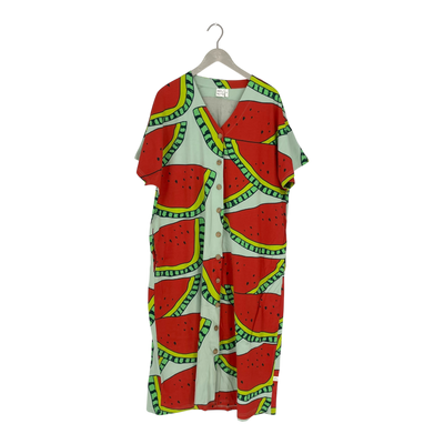 Mainio button dress, watermelon | woman XL