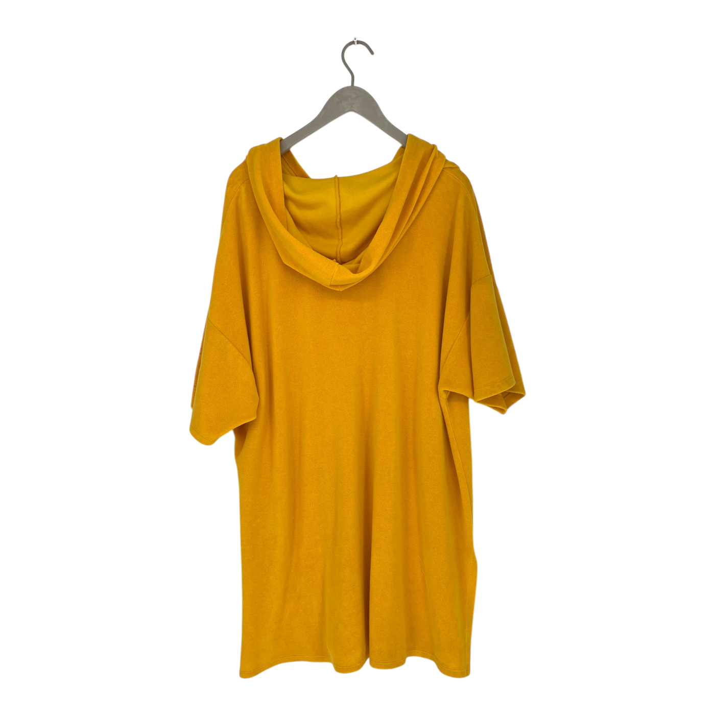 Marimekko hooded terry tunic, yellow | woman M