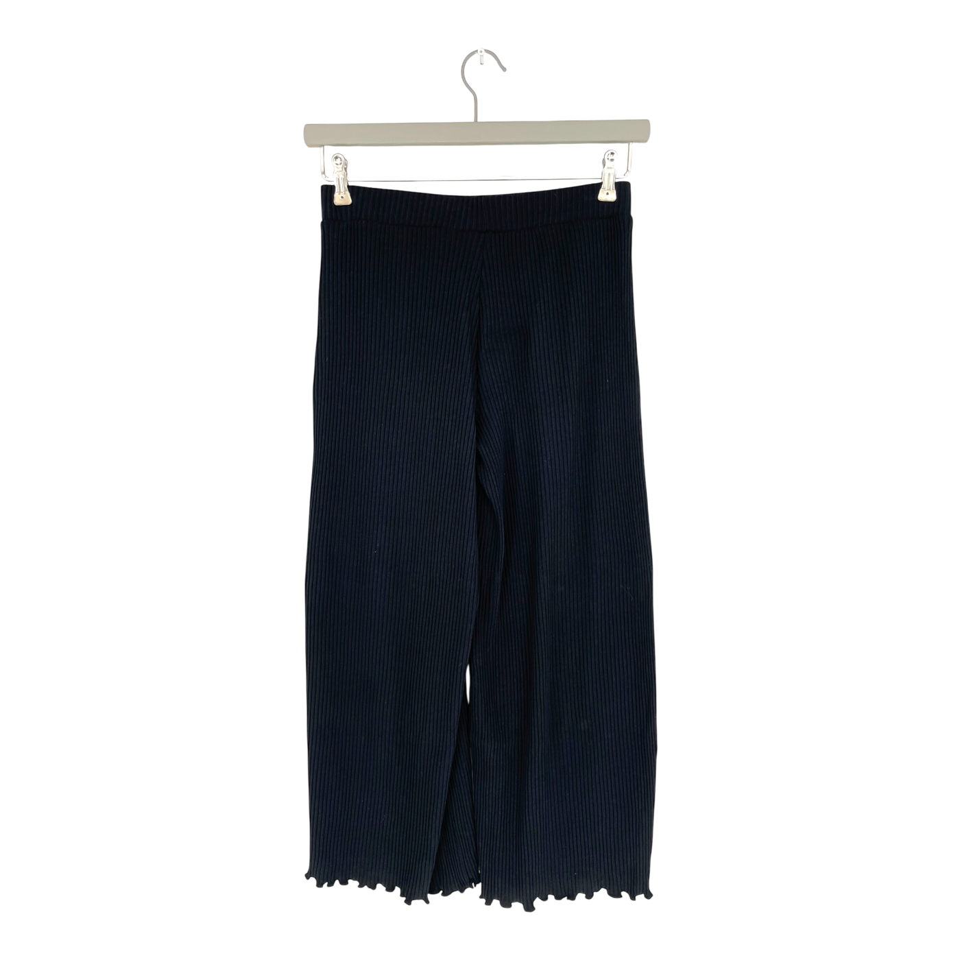 Toive wide rib culottes, black | woman S