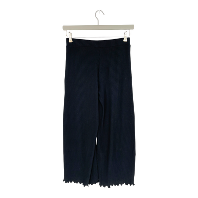 Toive wide rib culottes, black | woman S