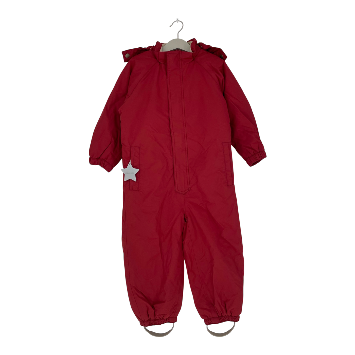 Mini A Ture matwilbo snowsuit, dark red | 104cm