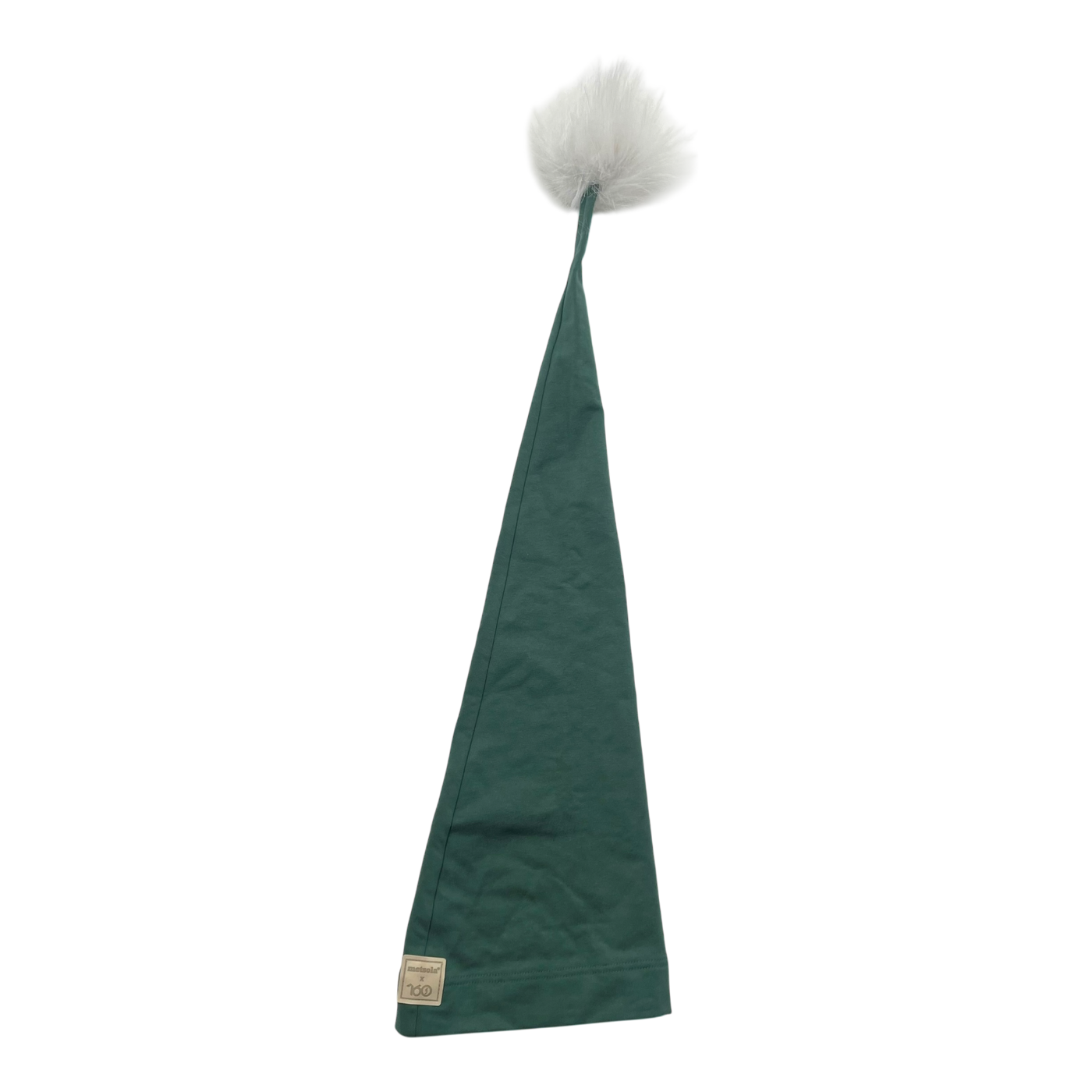 Metsola christmas hat, hunter green  | 0-1y
