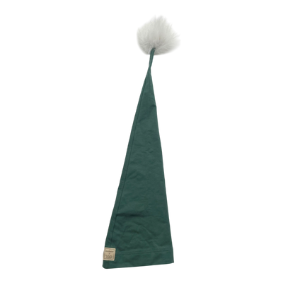 Metsola christmas hat, hunter green  | 0-1y