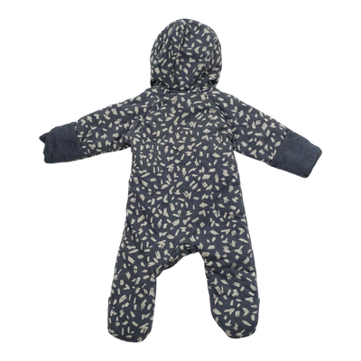 Mainio padded jumpsuit, slate gray | 62/68cm