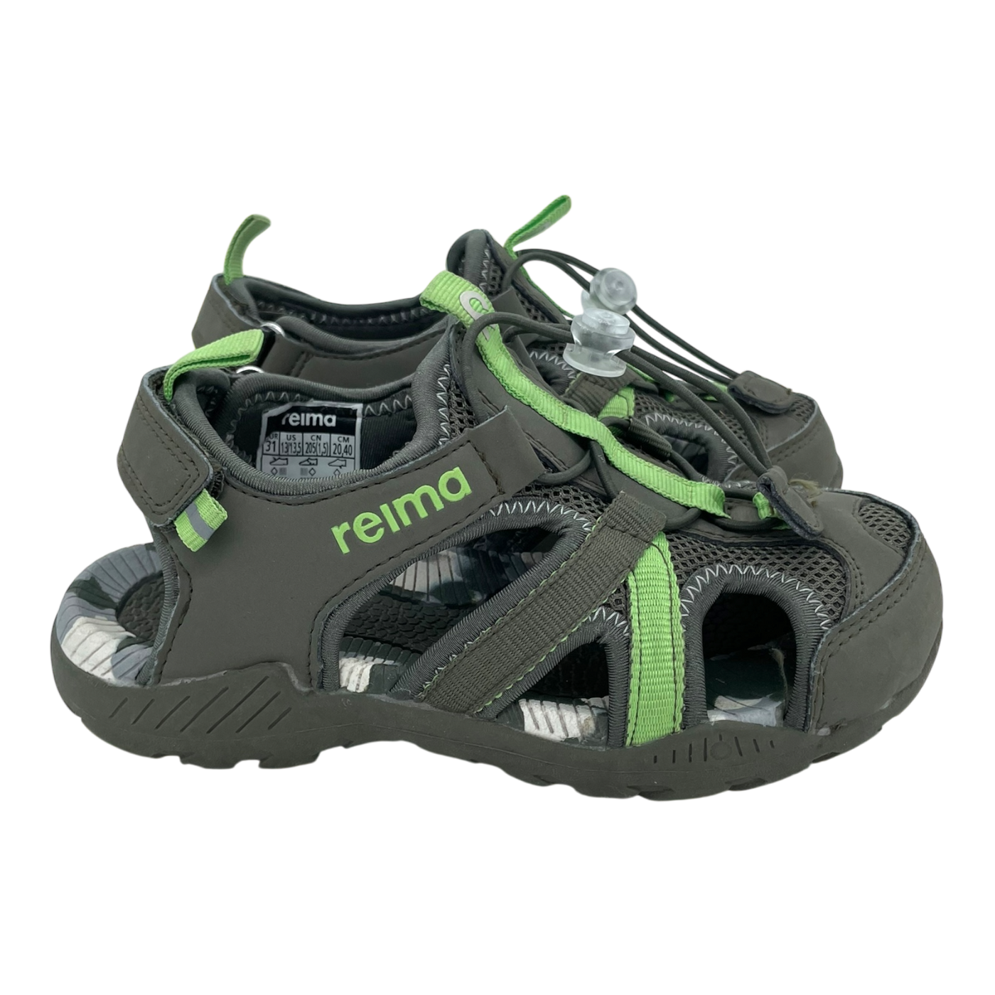 Reima hiekalla sandals, moss green | 31